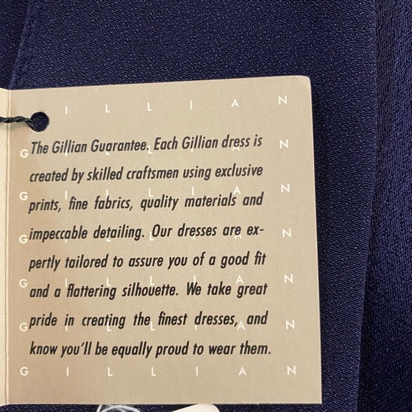 Gillian Fitted Special Occasion Dress NWT Size 12 D-28 - Picture 10 of 15